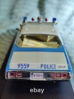 Premium X Die Cast 143 Chicago Police Car 1973 Chevy Bel Air EXTREMELY RARE