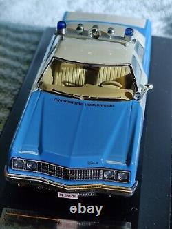 Premium X Die Cast 143 Chicago Police Car 1973 Chevy Bel Air EXTREMELY RARE