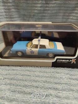 Premium X Die Cast 143 Chicago Police Car 1973 Chevy Bel Air EXTREMELY RARE