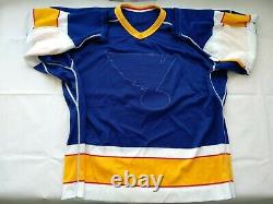 Pristine Extremely Rare 1987 Authentic Pro 52 St Louis Blues CCM Cosby Jersey