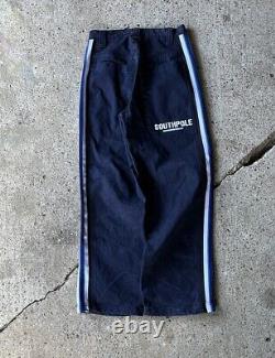 RARE Southpole Extreme Gear Baggy Side Stripe Skater Jeans Jnco Style Size 31