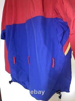RARE VINTAGE NORTH FACE EXTREME With HOOD GORE TEX JACKET MEN S M RED BLUE YELLOW