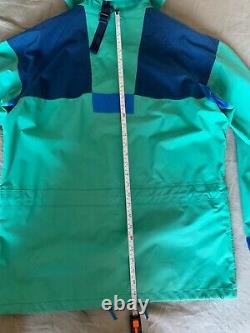RARE Vintage Berghaus Extrem Trango Size M 24''P2P Goretex Jacket Teal/blue VGC