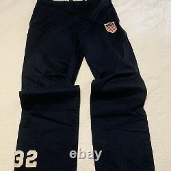 Ralph Lauren Polo Olympic pants 32 Shield. Extremely Rare