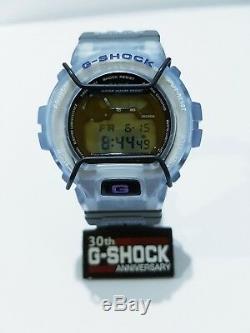 Rare Vintage G-Shock Extreme DW6900 Jelly Light Sky Blue Bumper Guard Protection