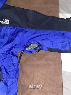 Rare Vintage THE NORTH FACE Extreme Gear Color Block Ski Snow Jacket 90s Blue