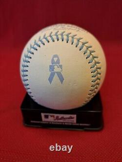 Rawlings Fathers Day Blue Ribbon Commemorative Baseball 2017 Extremely Rare