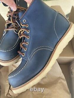 Red Wing Heritage 8882 Indigo Blue Barely Worn W Box! Extremely Rare Boot! 10d