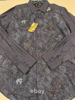 Robert Graham Gandolf NWT Extremely Rare Neiman Marcus Exclusive Shirt XL