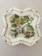 Rockingham Porcelain Extremely Rare Ornamental Dish Encrusted Flowers C1825