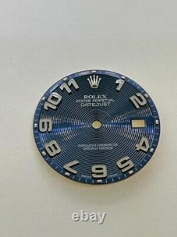Rolex DateJust 36mm Blue Concentric Dial Model 116231 EXTREMELY RARE