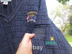 Rolex Ryder Cup Oak Hill'95 Sweater Original Owner Documented EXTREMELY RARE