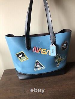 SALE! Coach 1941 NASA Space Patches Tote Bag Extremely Rare 11487