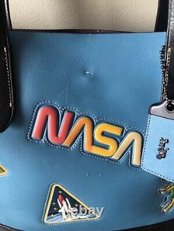 SALE! Coach 1941 NASA Space Patches Tote Bag Extremely Rare 11487