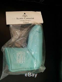 Scotty Cameron & Co. Tiffany Blue Putter Cover. Extremely Rare and New in Bag