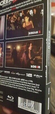Scream Quadrilogy Uncut Blu-ray Steelbook With Slipcase Extremely Rare OOP