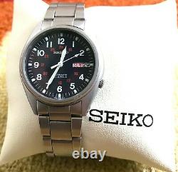 Seiko SNX429 Automatic 21 Jewels Military Field Men's Watch Extremely Rare