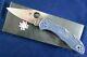 Spyderco Delica Blue ZDP-189 2006 Sprint Run C11PBLE EXTREMELY RARE! MIB