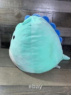 Squishmallows EXTREMELY RARE Ben The Teal Dinosaur 24 Inches HUGE Jumbo Plush