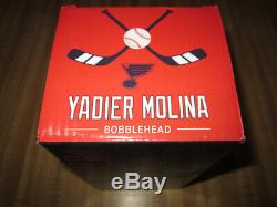 St Louis Cardinals Yadier Molina Blues Bobblehead 2017 Yadi SGA Extremely Rare