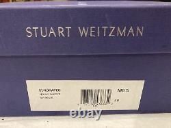 Stuart weitzmansundrapprd Jeans Suede Sz 9.5M NIB Extremely Rare