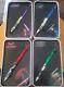 Stylus Star Wars LIGHTSABER PEN Set Extremely RARE HTF Mace, Anakin, Yoda, Vader