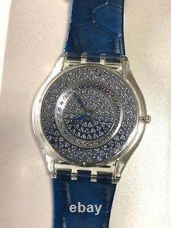 Swatch Specials Skin Sfz111pack Blue Lustrous Bliss! New! Extremely Rare