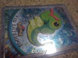 TOPPS Pokemon Caterpie # 10/Parasect #47 MINT bluelogo different back MISPRINT