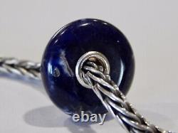 TROLLBEADS LE Blue Sodalite BEAD #3 EXTREMELY RARE 2014 (ONE BEAD) NEW