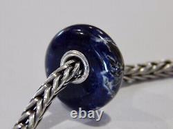 TROLLBEADS LE Blue Sodalite BEAD #3 EXTREMELY RARE 2014 (ONE BEAD) NEW