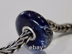 TROLLBEADS LE Blue Sodalite BEAD #3 EXTREMELY RARE 2014 (ONE BEAD) NEW