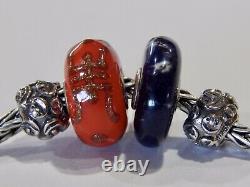 TROLLBEADS LE Blue Sodalite BEAD #3 EXTREMELY RARE 2014 (ONE BEAD) NEW