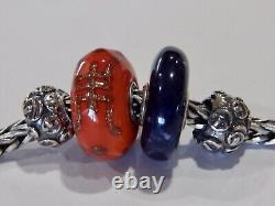 TROLLBEADS LE Blue Sodalite BEAD #3 EXTREMELY RARE 2014 (ONE BEAD) NEW