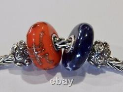 TROLLBEADS LE Blue Sodalite BEAD #3 EXTREMELY RARE 2014 (ONE BEAD) NEW