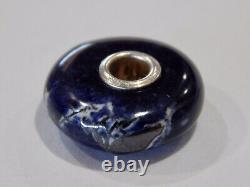 TROLLBEADS LE Blue Sodalite BEAD #3 EXTREMELY RARE 2014 (ONE BEAD) NEW