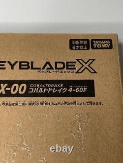 Takara Tomy Beyblade X BX-00 Cobalt Drake 4-60 F Rare Prize New