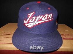 Team Japan Wbc 2006 New Era Fitted Hat Size 7 1/2 Inaugural Wbc-extremely Rare