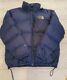 The North Face Mens Dark Blue 700 Down Puffer Jacket XL EXTREMELY RARE Nuptse