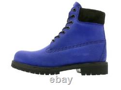 Timberland Blue Six Inch Premium Mens 10.5 extremely rare color