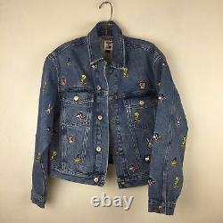 Tommy Jeans x Looney Tunes Jean Jacket Small Extremely Rare Sold Out