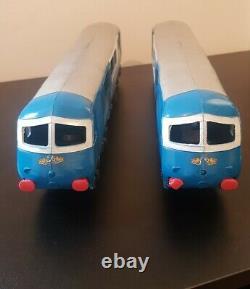 Triang Minic Push And Go Birmingham Pullman Vintage 2 Car Train Extremely Rare