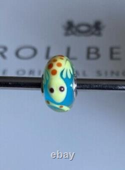 Trollbeads Extremely Rare Yellow Lizard Gecko Bead