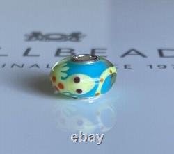 Trollbeads Extremely Rare Yellow Lizard Gecko Bead