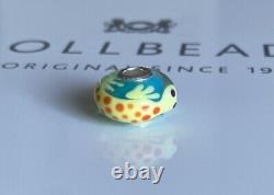 Trollbeads Extremely Rare Yellow Lizard Gecko Bead