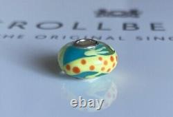 Trollbeads Extremely Rare Yellow Lizard Gecko Bead