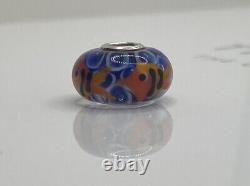 Trollbeads Orange Fish Extremely Rare Bead