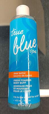 True Blue Spa Shea Butter Fresh Foaming Body Buff Extremely Rare