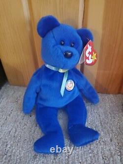 Ty beanie babies bundle extremely rare Clubby official club blue 1998