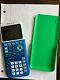 UNRELEASED Ti-84 plus CE blue/green (rev J) SLIGHTLY USED EXTREMELY RARE