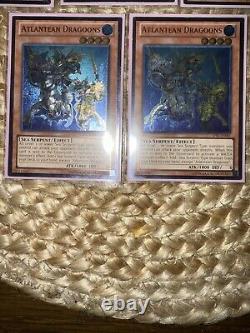 Ultimate Rare Atlantean And Mermail Combo! Unlimited Abyssteus X3 And Dragoon X2